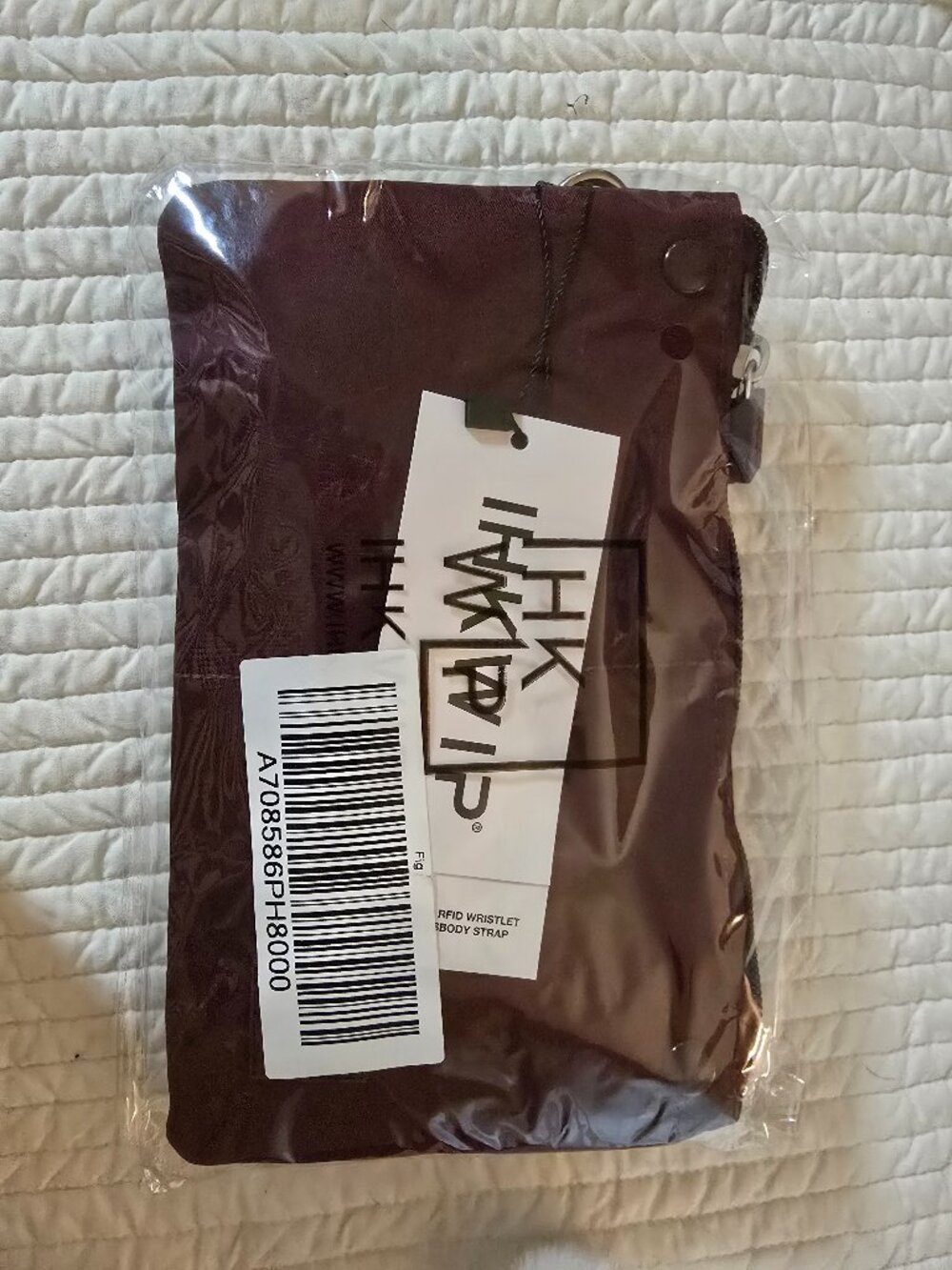 IHKWIP Be Bold RFID Wristlet with Crossbody Strap